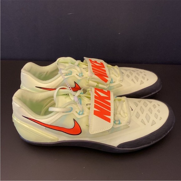 Nike Zoom Rotational 6 Volt Green Track Shoes (685131-700) Men’s Size 10 - Picture 6 of 9